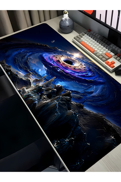 Charmbi Black Hole 40X90 Procontrol Mouse Pad Gaming Mousepad Non-Slip Sole L...