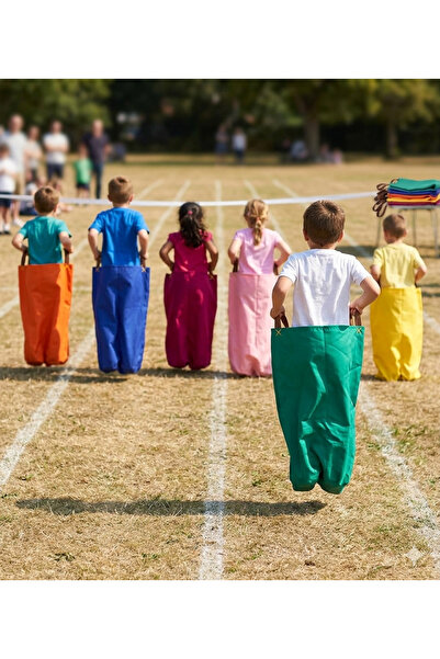 NURVİA SENSORY ÖZEL ÜRETİM 6'lı Çuval Yarışı Seti