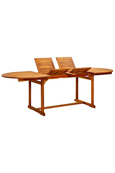 Concept Masă de grădină, (160-240)x100x75 cm, lemn masiv de acacia