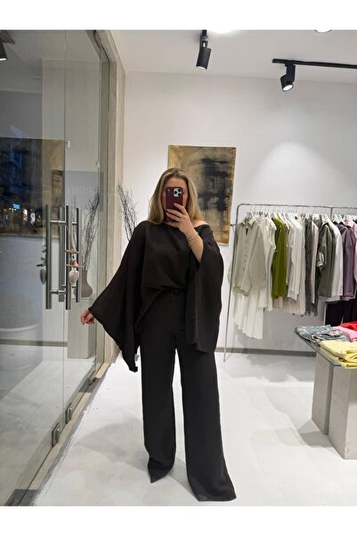 Serpirella Butik Cape Asymmetric Set