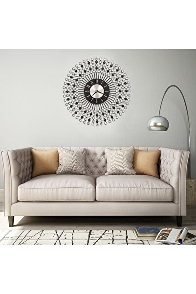 Concept Ceas de perete, negru, 43 cm, metal