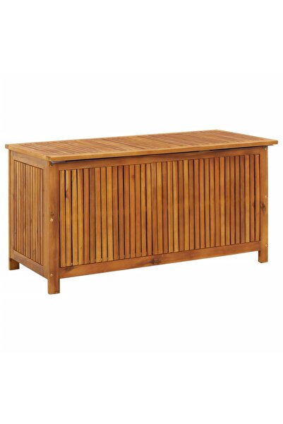 Concept Ladă de depozitare grădină, 113x50x58 cm, lemn masiv de acacia