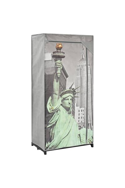 Concept Șifonier New York, 75 x 45 x 160 cm, material textil