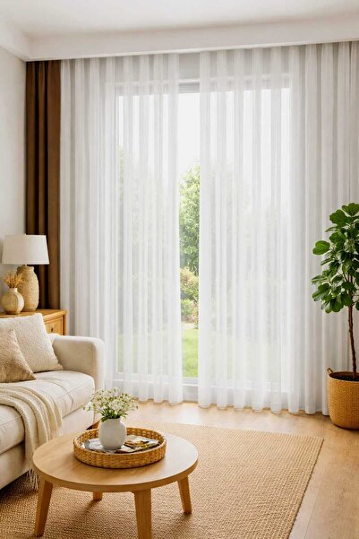 Vinaldi ŞOK fiyat kanada tül perde,ütü istemez,modern çizgili,dökümlü,1\2.5 p...
