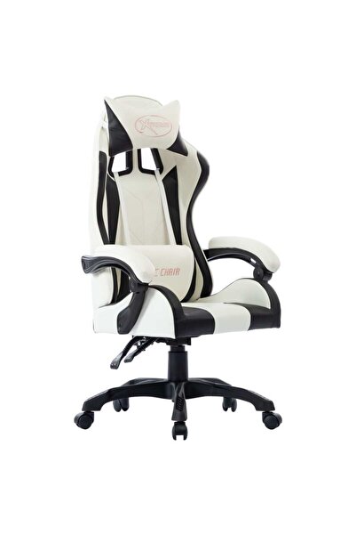 Concept Scaun de racing, negru, piele ecologică