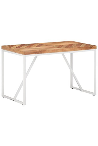 Concept Τραπέζι κουζίνας, 120x60x76cm, μασίφ ξύλο ακακίας/μάνγκο