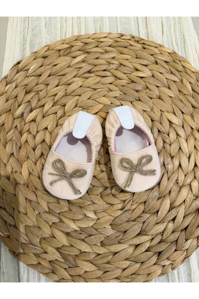 Luna Kids Store Baby Ribbon Shoes Pink