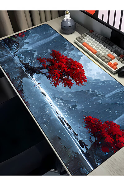 Charmbi Red River 40X90 Procontrol Mouse Pad Gaming Mousepad Non-Slip Sole Bi...