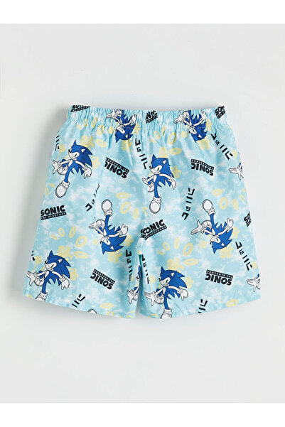 LC Waikiki Sonic Printed Boys' Swim Shorts