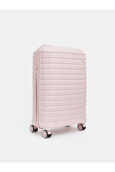 LC Waikiki Pembe Kilit Detaylı Orta Boy Valiz