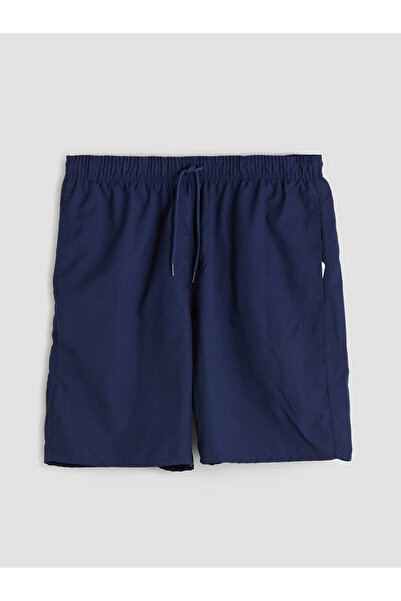 LC Waikiki شورت سباحة رجالي أساسي بطول الركبة من إنديجو