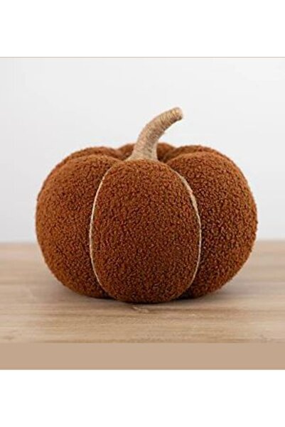 oiphome Λούτρινη κολοκύθα διακοσμητική 30 εκ.