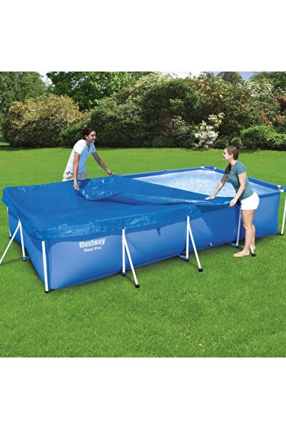 BESTWAY Prelată de piscină Flowclear, 400 x 211 cm