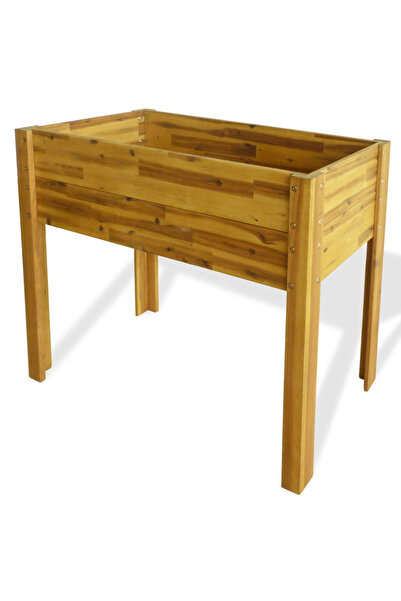 Concept Strat înălțat de grădină, lemn masiv de acacia