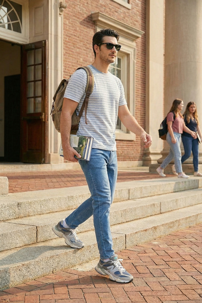 Buratti Cotton Lu Slim Fit Normal Waist Jeans Men's Jeans Pants 3300C511Tokyo