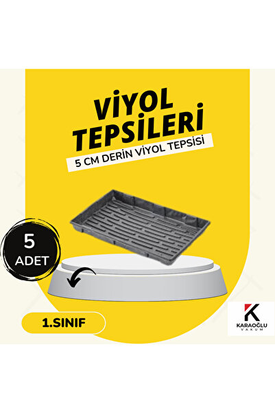 Fide Viyol Tepsisi Viyol Altlığı Fidelik Altlığı Derin 5 cm Viyol Tepsisi