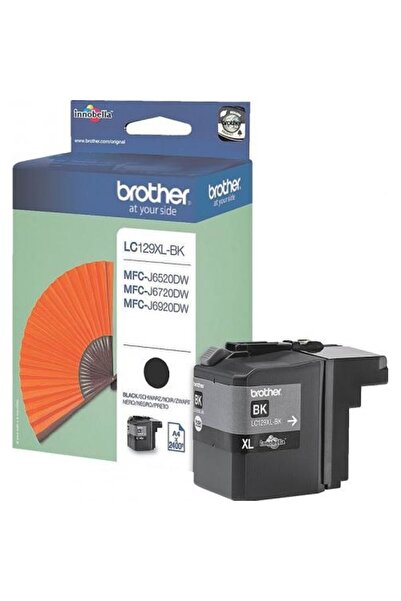 Brother LC-129XLBK Black Cartridge 2400 pages