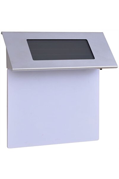 Concept Ηλιακό φωτιστικό LED για τον αριθμό του σπιτιού, από ανοξείδωτο ατσάλι