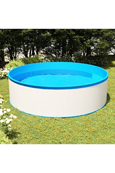 Concept Piscină cu valuri, alb, 350x90 cm