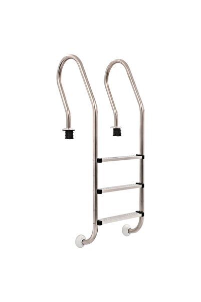 Concept Scară pentru piscină cu 3 trepte, 120 cm, oțel inoxidabil 304