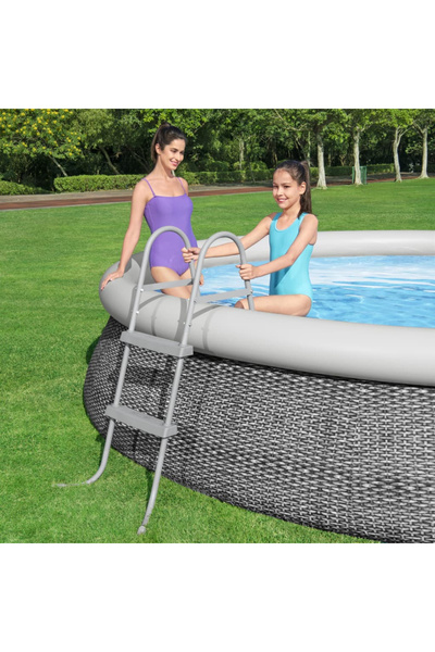 BESTWAY Scară pentru piscină cu 2 trepte Flowclear, 84 cm