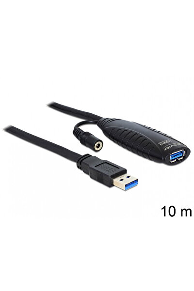 DELOCK Cablu prelungitor activ USB 3.0 M-T 10m, 83415