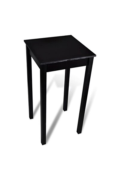 Concept Τραπέζι μπαρ από MDF, μαύρο, 55 x 55 x 107 εκ.