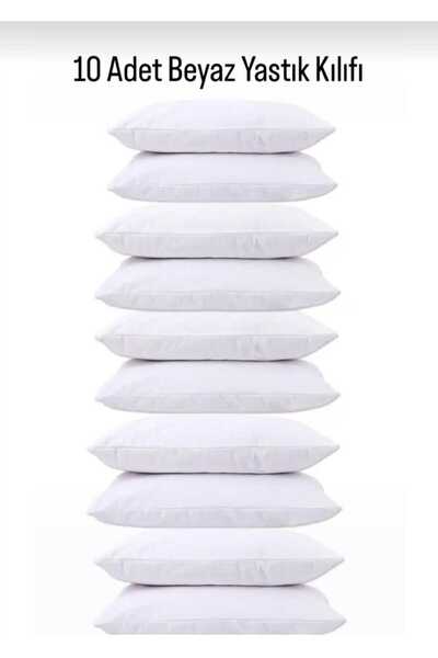 AYHOME 10 Adet 70 X 50 CM İç Astar Yastık Kılıfı Mitil Pamuklu Beyaz Renk İç ...