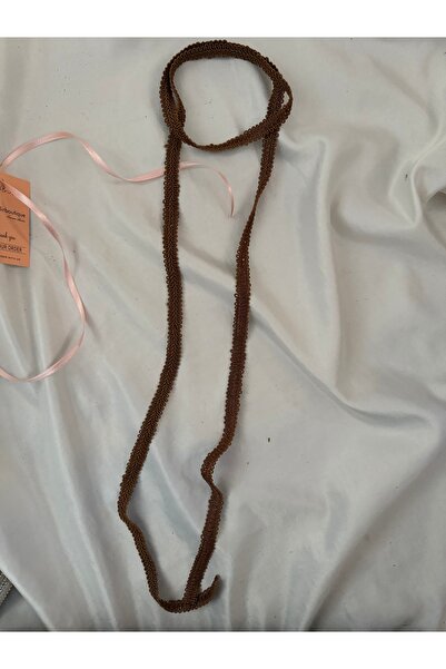 Nurcanilirboutique Elegant Straw Patterned Scarf