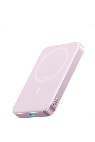 Anker Baterie externă „MagGo” 10.000 mAh, magnetică, wireless, 276 g, roz
