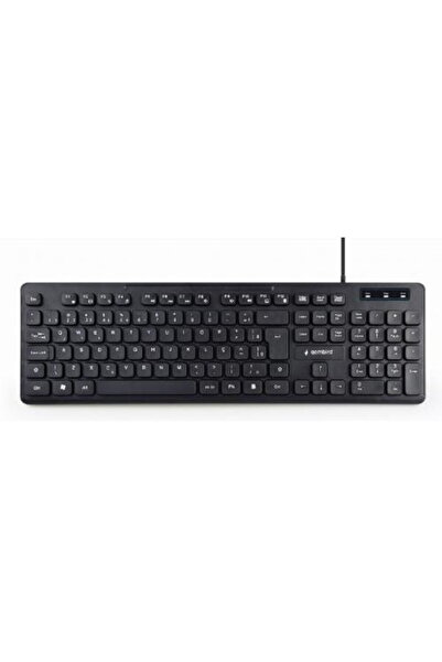 Gembird Tastatura KB-MCH-04, cu cablu, negru, US layout
