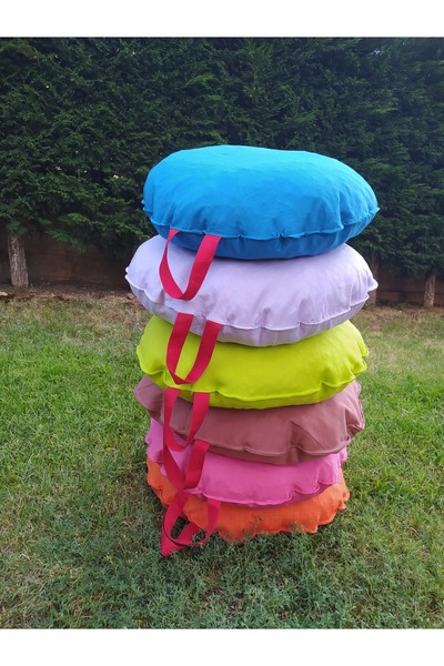 NURVİA SENSORY ÖZEL ÜRETİM Anaokulu Yuvarlak Minder Seti