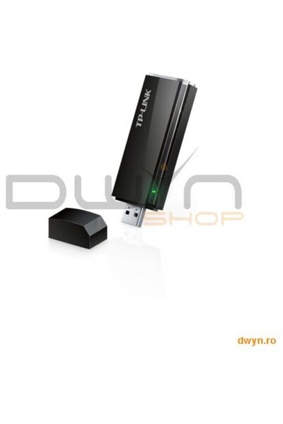 TP-LINK Adaptor wireless AC1200, USB3.0, Dual-Band, Realtek, 2T2R, 867Mbps 5G...