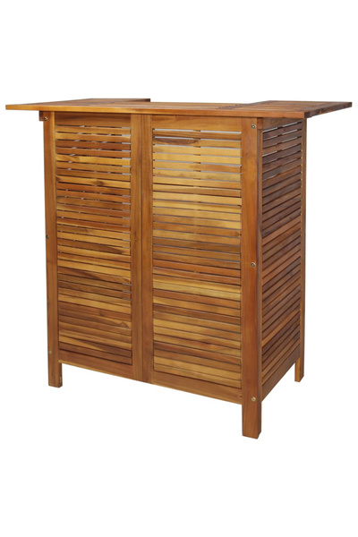 Concept Τραπέζι μπαρ, 110 x 50 x 105 εκ., μασίφ ξύλο ακακίας