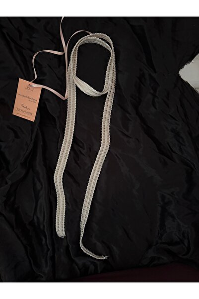 Nurcanilirboutique وشاح أنيق من القش منقوش