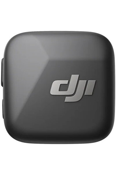 DJI Transmitator Mic Mini cu clips cu microfon incorporat (2,4 GHz, Negru Inf...