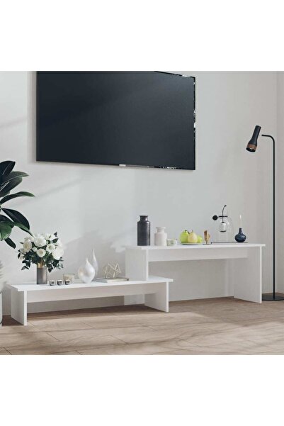 Concept Comodă TV, alb, 180x30x43 cm, PAL