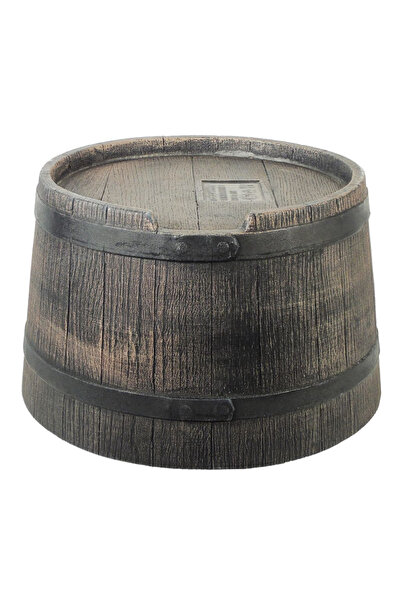 Nature Βάση για βαρέλια βρόχινου νερού με όψη ξύλου, καφέ, 45x28,5 εκ.