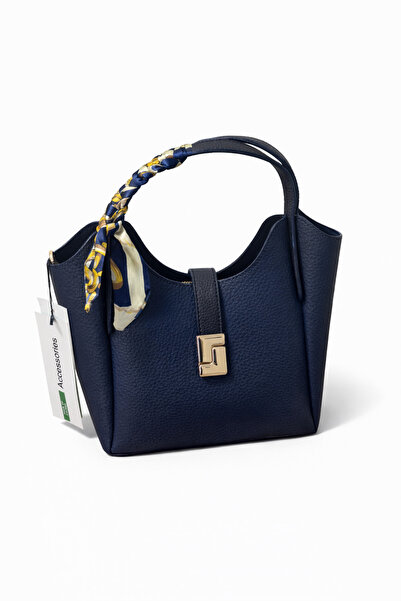 Polo Of Colors Women's Hand and Shoulder Strap with Scarf Accessory Bag