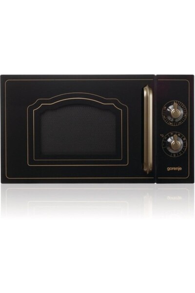 Gorenje Cuptor cu microunde MO 4250 CLB, Retro, 700 W, 20 l, Grill, Negru
