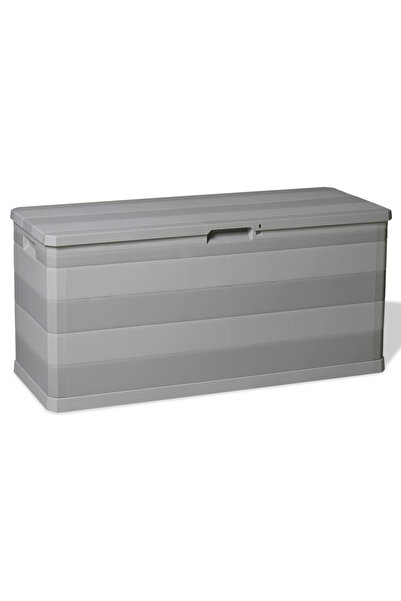 Concept Ladă de depozitare pentru grădină, gri, 117 x 45 x 56 cm