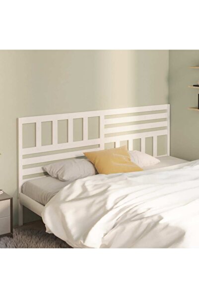 Concept Κομοδίνο, λευκό, 186x4x100 cm, μασίφ ξύλο πεύκου