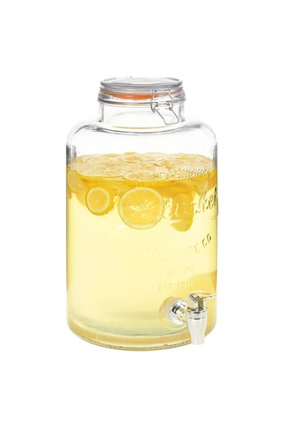 Concept Dozator de apă XXL cu robinet, transparent, 8 L, sticlă