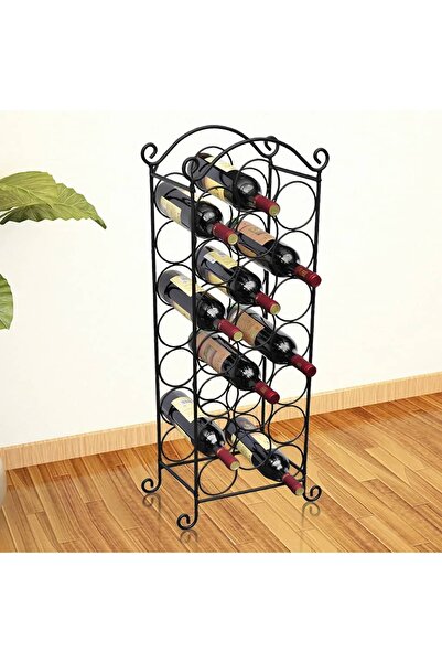 Concept Wine bottle rack for 21 bottles, metal