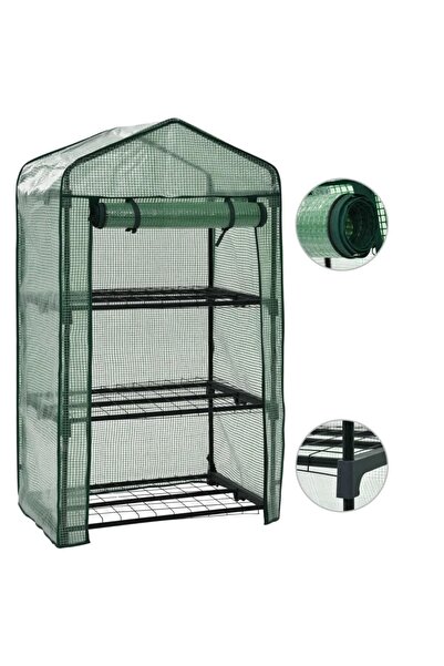 Concept Μίνι θερμοκήπιο με 3 επίπεδα, 69 x 49 x 125 εκ.