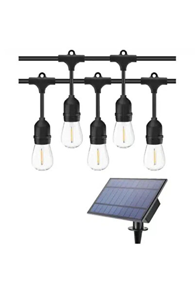 Smart Solar Light Garland 5 M with 10 LED Bulbs