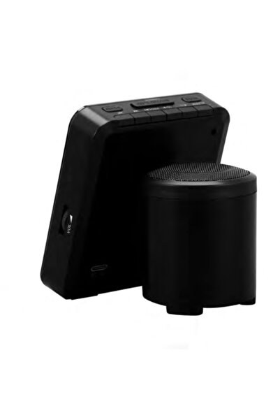 AKAI ACRS-4000 Clock Radio, AM/FM, USB, Bluetooth, Black