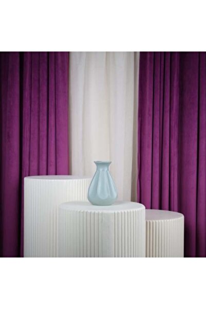 Yarn World Sky Blue Plastic Flower Vase