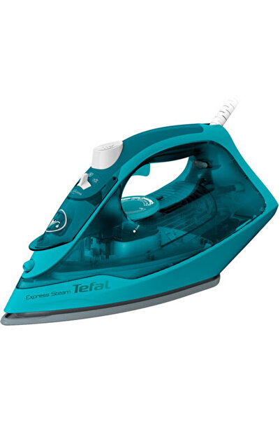 TEFAL Express Steam Iron FV2867E0, 2500 W, 270 ml, Turquoise