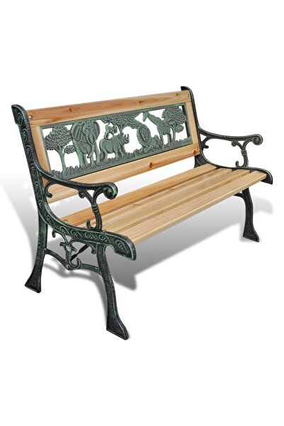 Concept Παιδικό παγκάκι κήπου, 84 εκ., ξύλινο